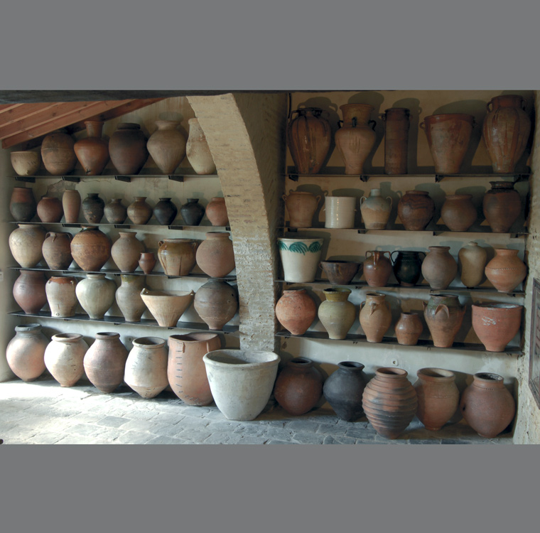Colección de tinajas