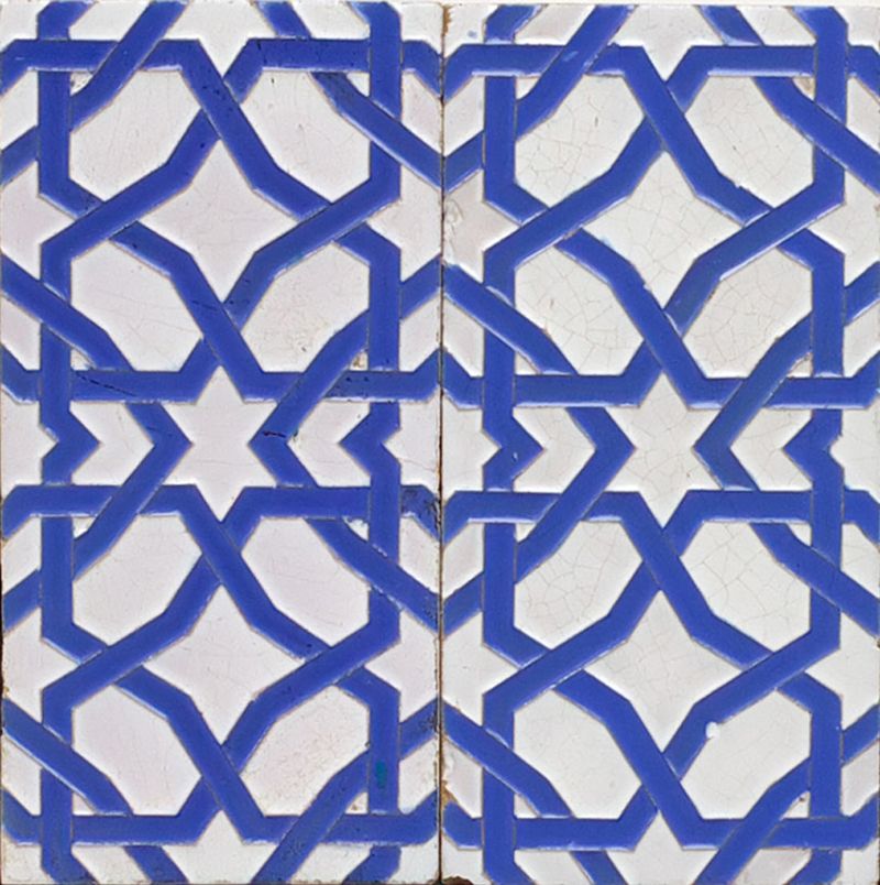 Azulejos técnica de "Arista" siglo XIX, Triana (Sevilla). - vista 2