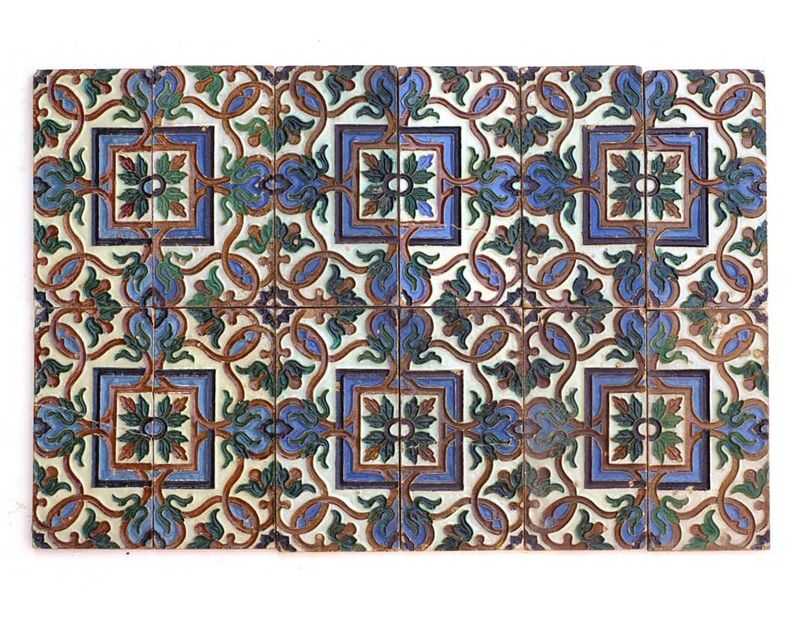 Panel Arista siglo XIX Triana