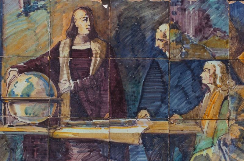 Mural de azulejos decorados a pincel, siglo XIX, Triana (Sevilla). - vista 4