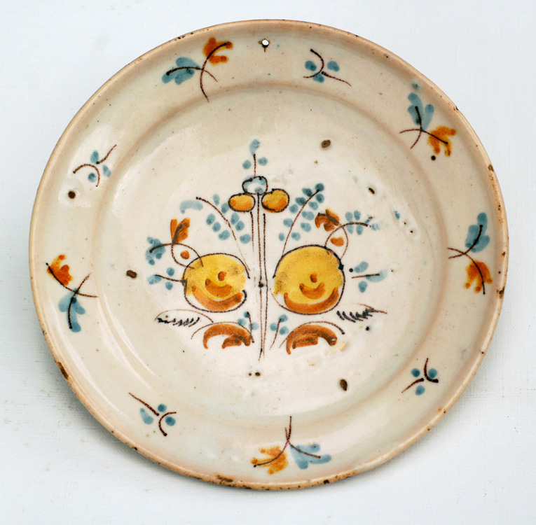 Plato del siglo XVIII, Talavera-Puente (Toledo)